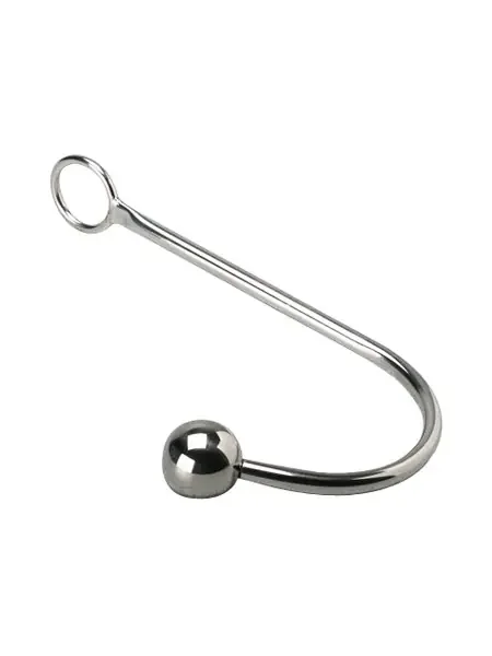 Master Series Hooked Stainless Steel Anal Hook Edelstahl-Analdildo