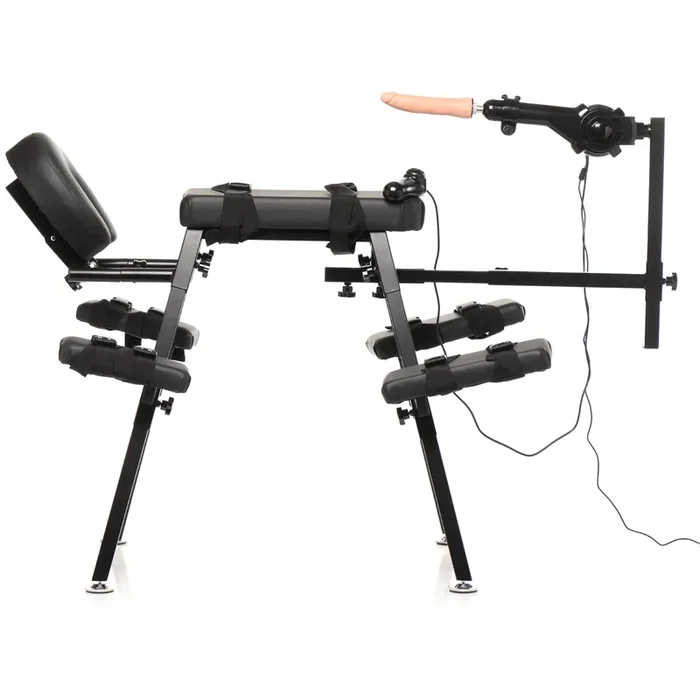 Master Series Obedience Bank mit Sexmaschine