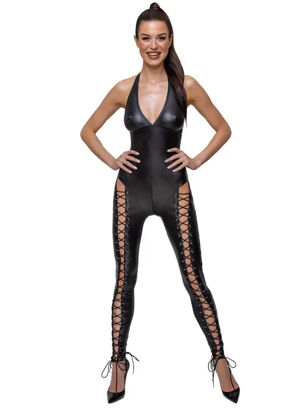 Mattlook-Overall, schwarz