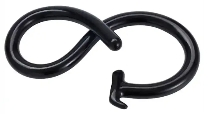 Mega Snake Langer Dildo 100 x 3cm Schwarz