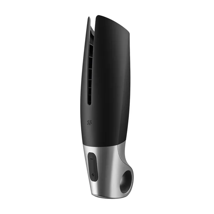 Men Power Masturbator in schwarz silber
