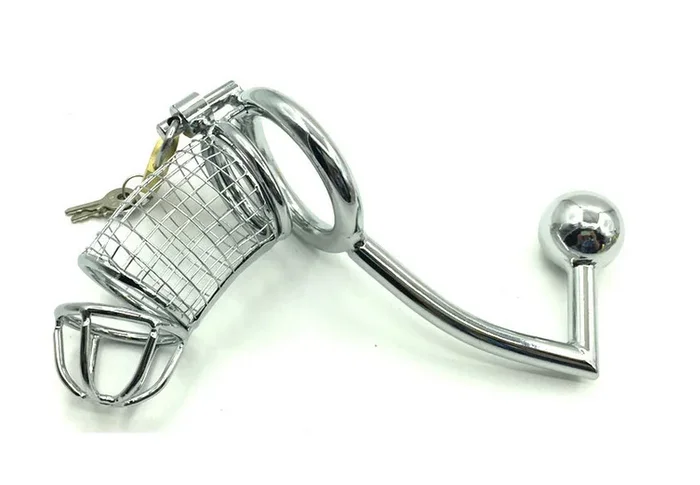 Metall Keuschheitskäfig mit Gitter