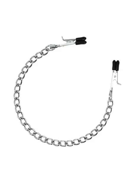 Metall-Nippelklemmen mit Kette