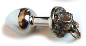 Metall Plug ‚Löwenknauf‘