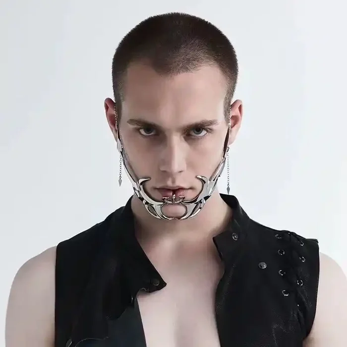 Metallmaske Cyberpunk