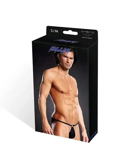 Microfiber Pouch Bikini schwarz