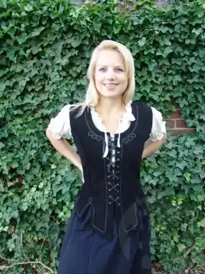 Miederweste aus Leder