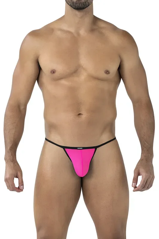 Mini-Tanga aus weicher Mikrofaser – Pink