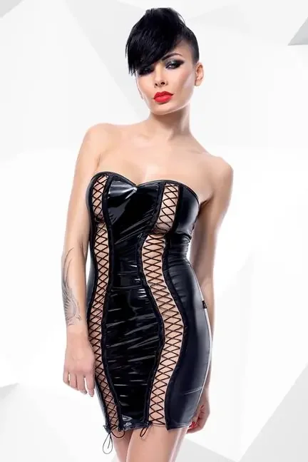 Minikleid Astrid schwarz