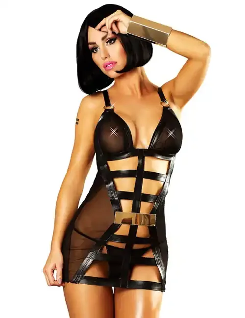 Mirror Dress schwarz