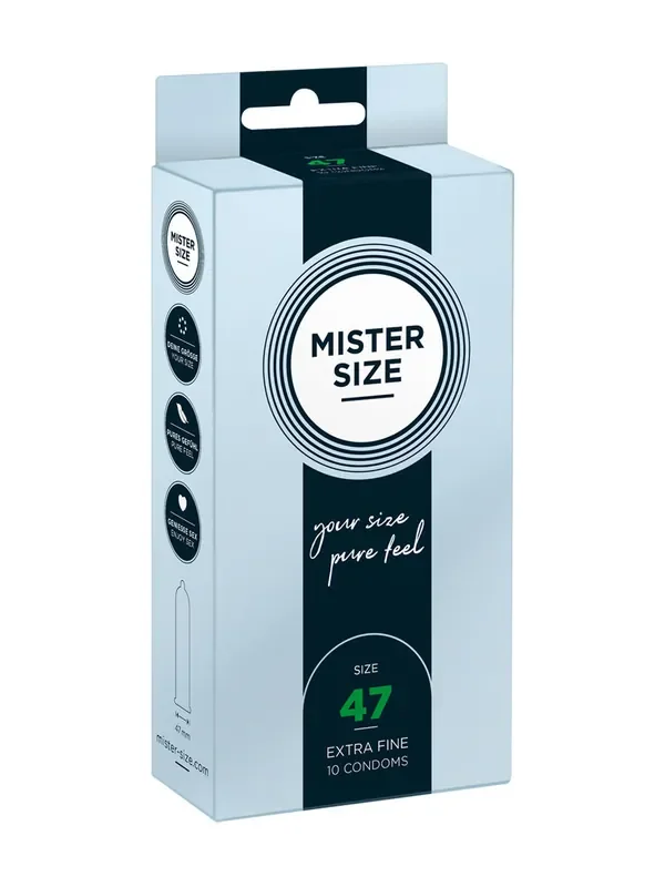 Mister Size Passgenaue Kondome, 10er Pack