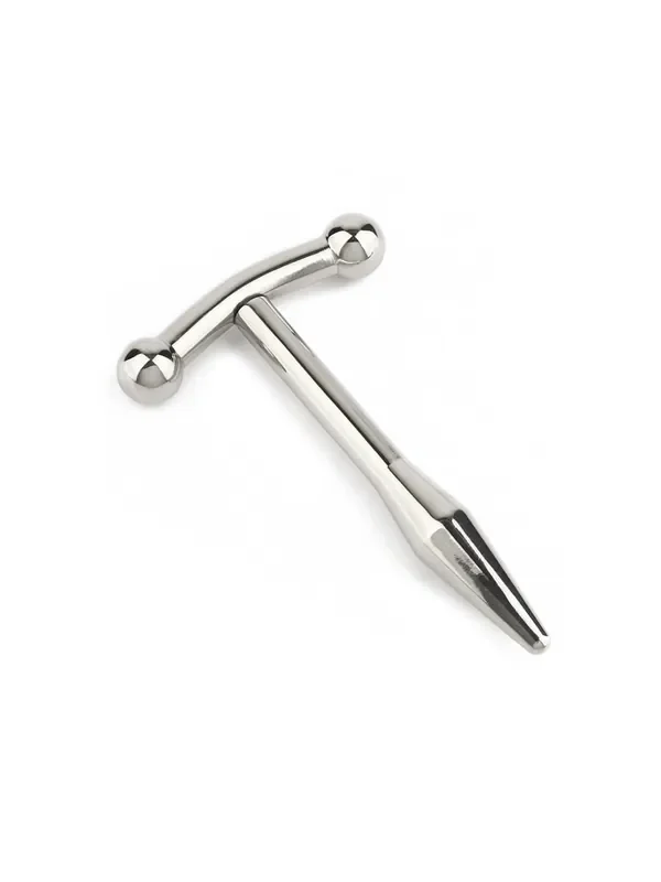 Mr. Steel Magic Make Cum Penis Plug Edelstahl-Penisplug, silber