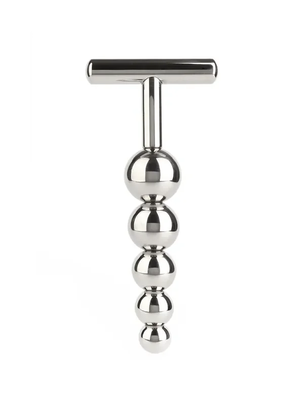 Mr. Steel Pyramid Joystick Edelstahl-Analdildo, silber