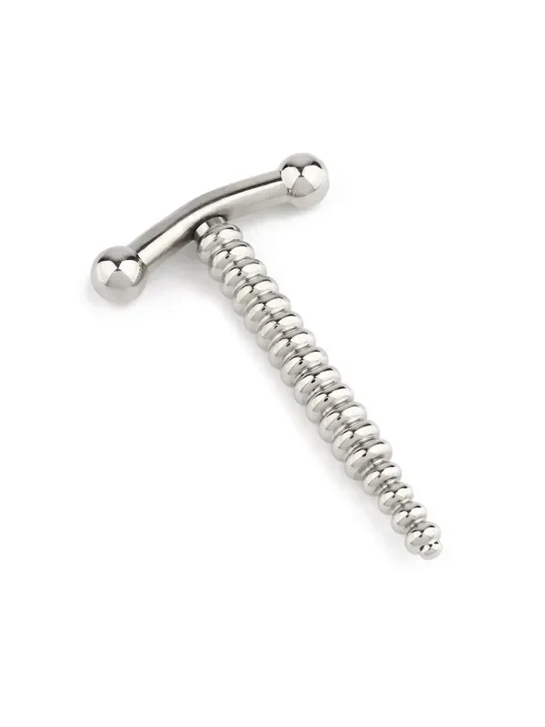 Mr. Steel Screw Driver Penis Plug Edelstahl-Penisplug, silber