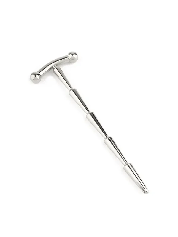Mr. Steel Smooth Cum Rattle Penis Plug Edelstahl-Penisplug, silber