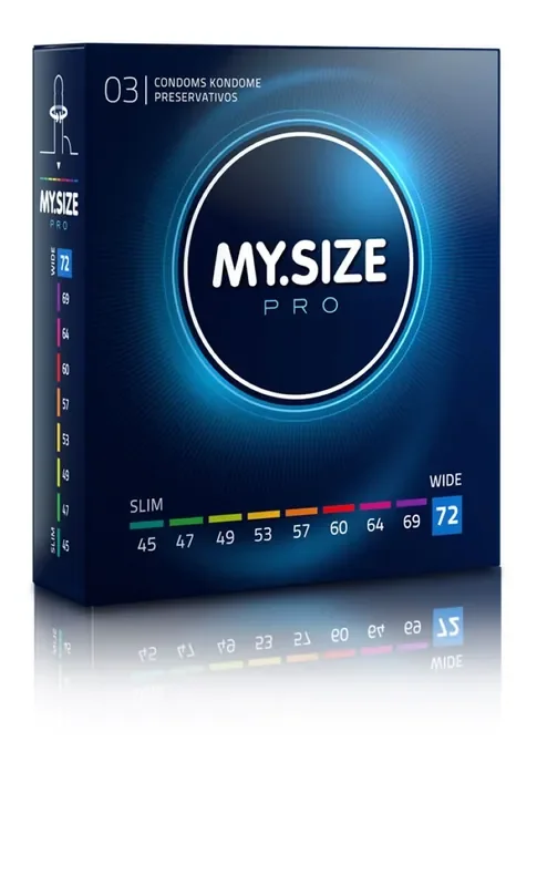 MY.SIZE Pro 72 mm – 3 Stück