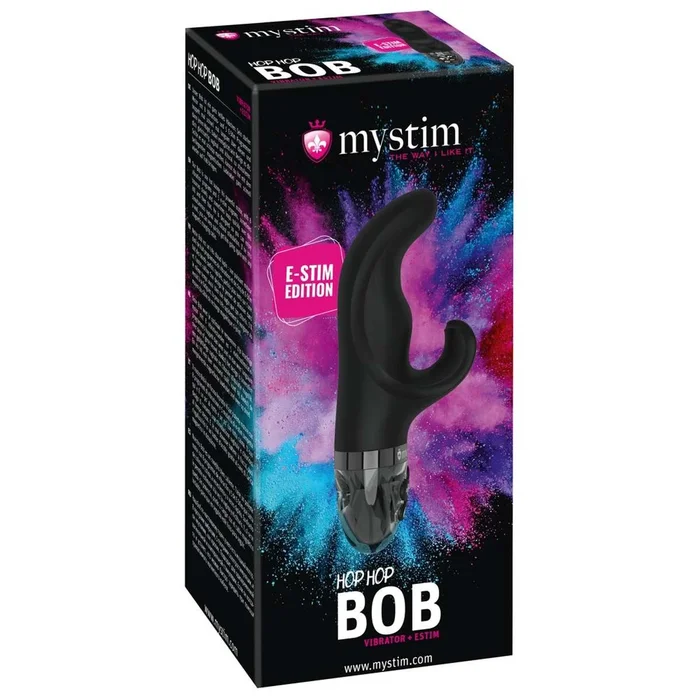 Mystim »Hop Hop Bob – Black Edition« Vibrator + Estim