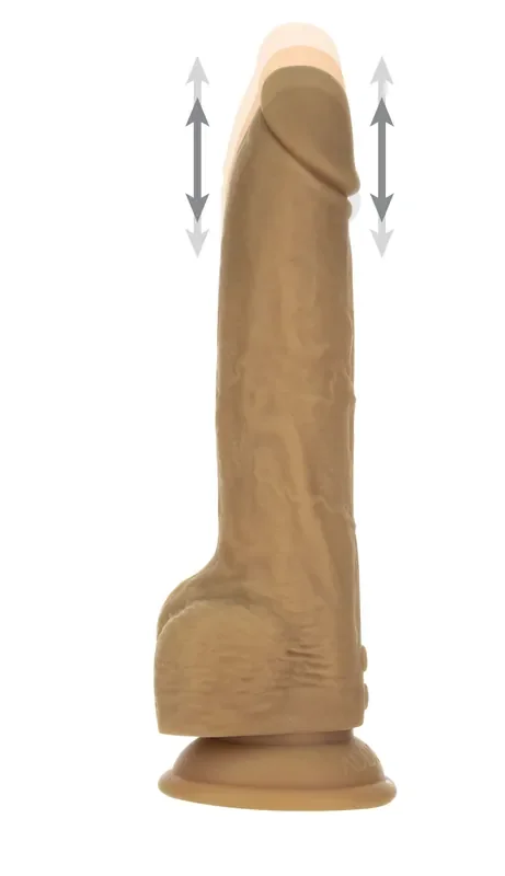 Naked Addiction – Realistischer Stoß-Dildo mit Fernbedienung – 23 cm