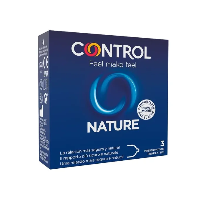 Naturkautschuklatexkondome mit Gleitmittel 3 Stück