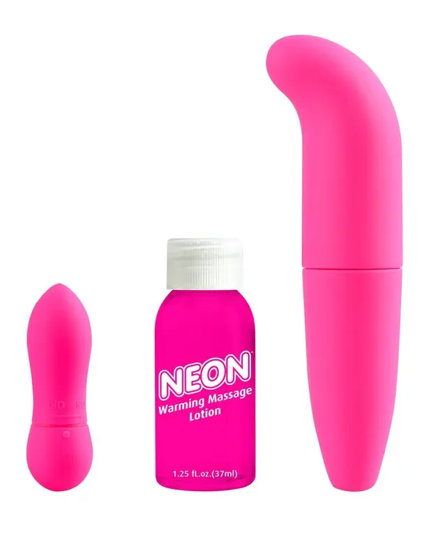 Neon Luv Touch Fantasy Vibrator Kit