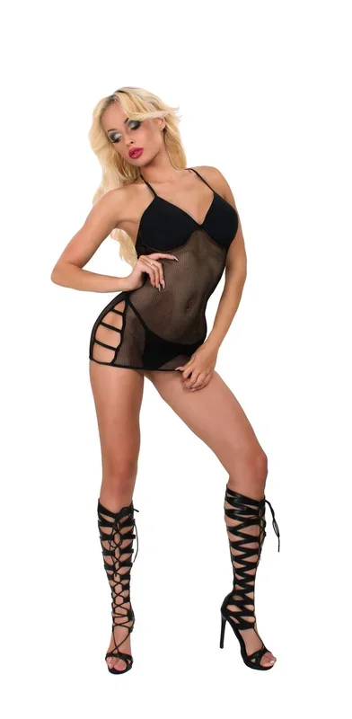 Netz Babydoll (Grösse: M)