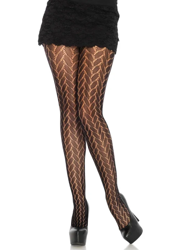 Netzstrumpfhose ‚Plaited‘