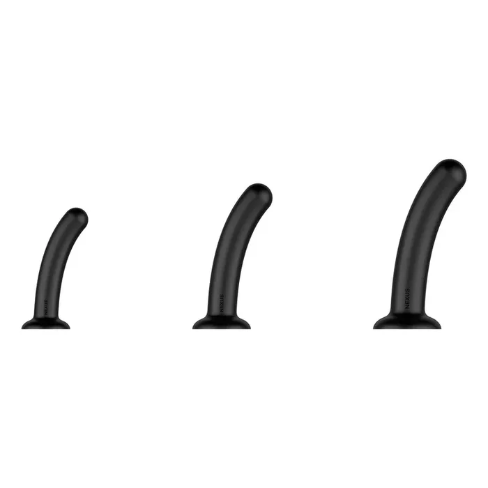 Nexus – Dilator Set Silikon Analdildos – Schwarz