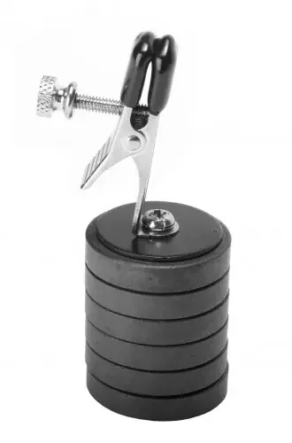 Nippel Klemme mit magnetischen Gewichten