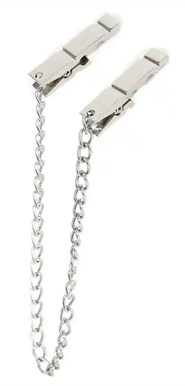 Nippelklemme Pegs mit Kette