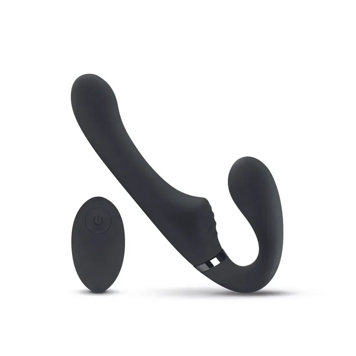 No-Parts – Avery halterloser Strap-On Vibrationsdildo – 22 cm