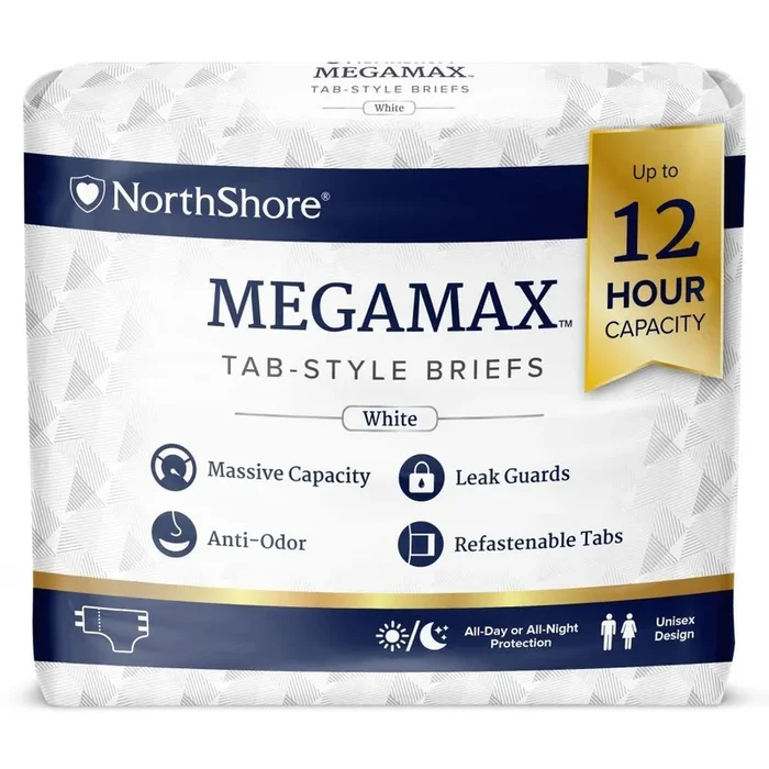 Northshore Megamax Windeln – Large – weiß