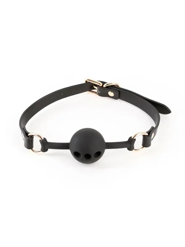 NS Novelties Fetish & Fashion Fran Gag Ballknebel, schwarz