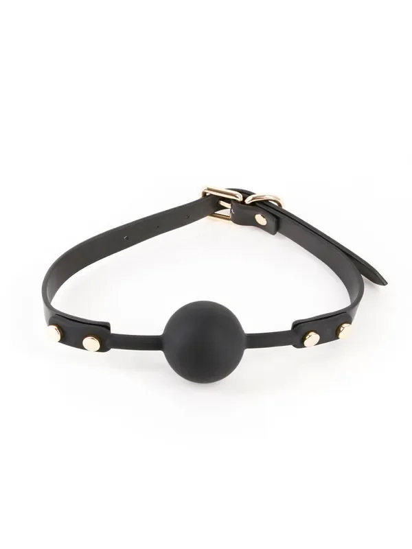 NS Novelties Fetish & Fashion Janice Gag Ballknebel, schwarz