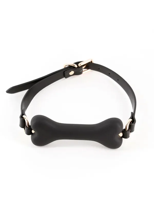NS Novelties Fetish & Fashion Roseanne Gag Mundknebel, schwarz
