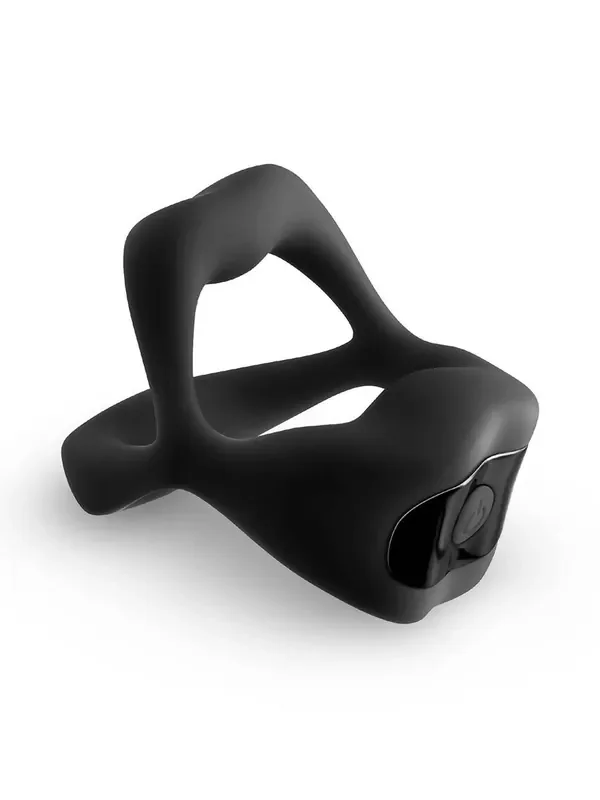 NS Novelties Techno Strobe App-gesteuerter Vibro-Penisring, schwarz