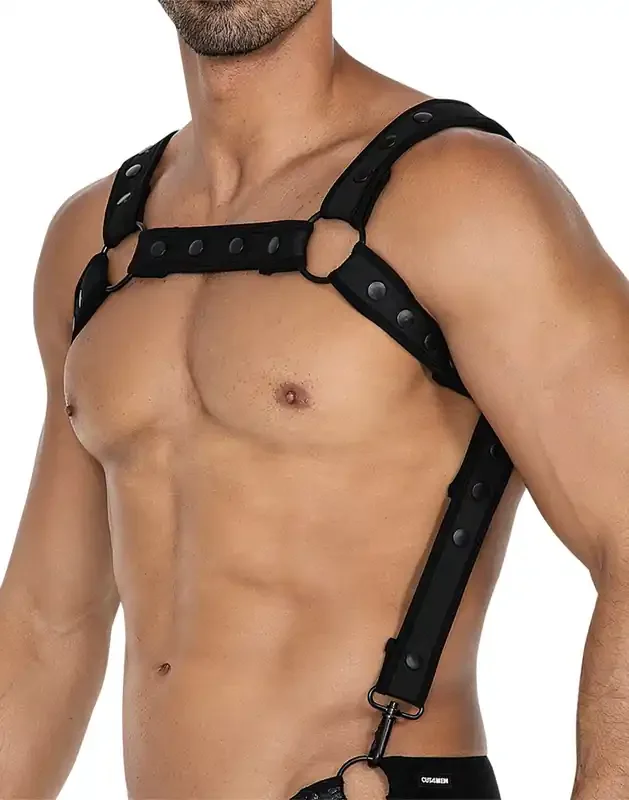 Oberkörper Harness – Schwarz
