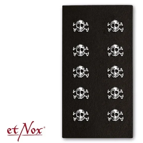 Ohrstecker ‚Pirate Skull‘ 925 Silber