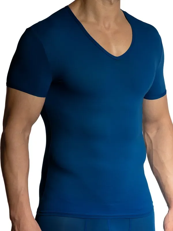 Olaf Benz RED0965 Phantom V-Neck-Shirt, pacific