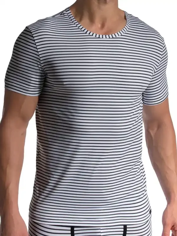 Olaf Benz RED2475 Mastershirt, weiß/grau