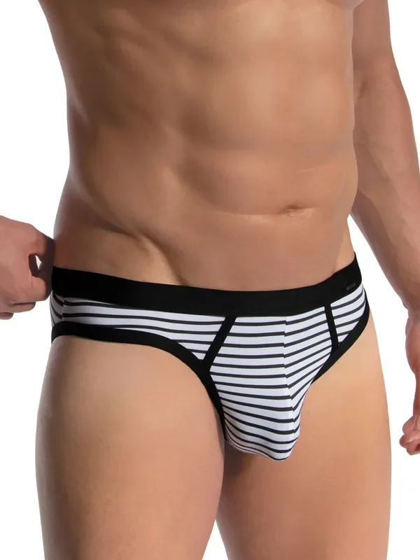 Olaf Benz RED2475 Retrobrief, weiß/grau