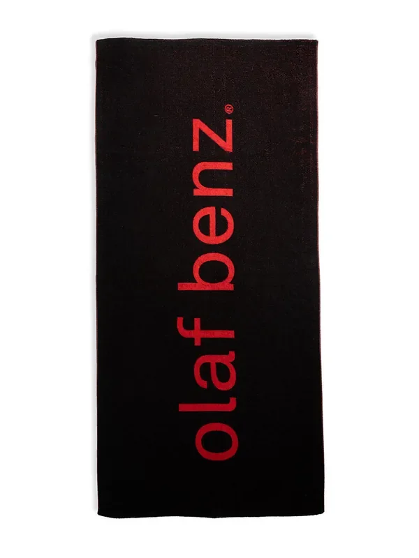 Olaf Benz Strandhandtuch, schwarz