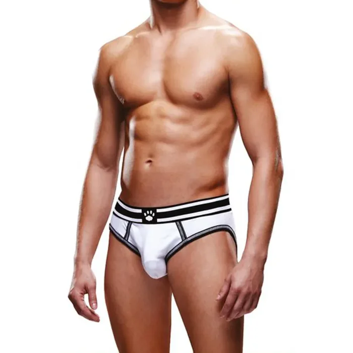 Open Brief – S – White/Black