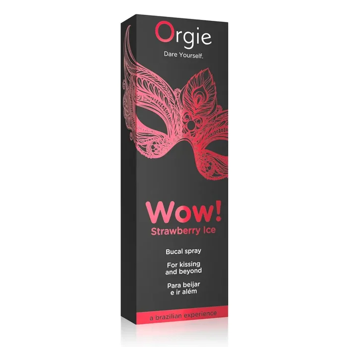 Orgie – Wow! Strawberry Ice Bucal Spray – 10 ml