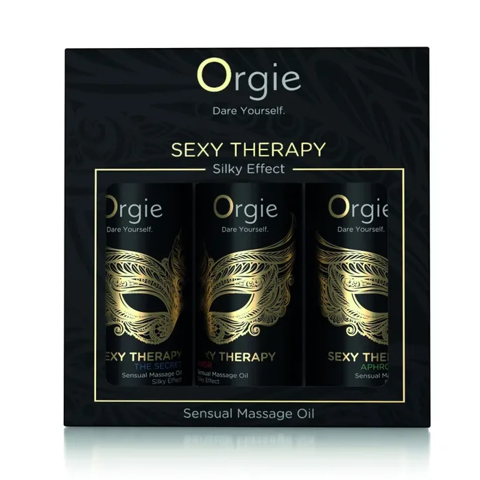 *ORGIE Sexy Therapy Sinnliches Massageöl Mini-Größe (3x30ml)