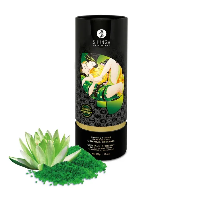 Oriental Crystals Bath Salts – Lotus Flower – 17.6 oz / 500 gr