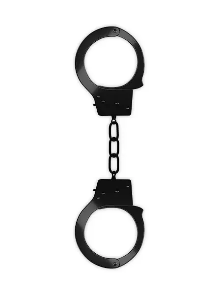 Ouch! Beginners Handcuffs Handschellen, schwarz