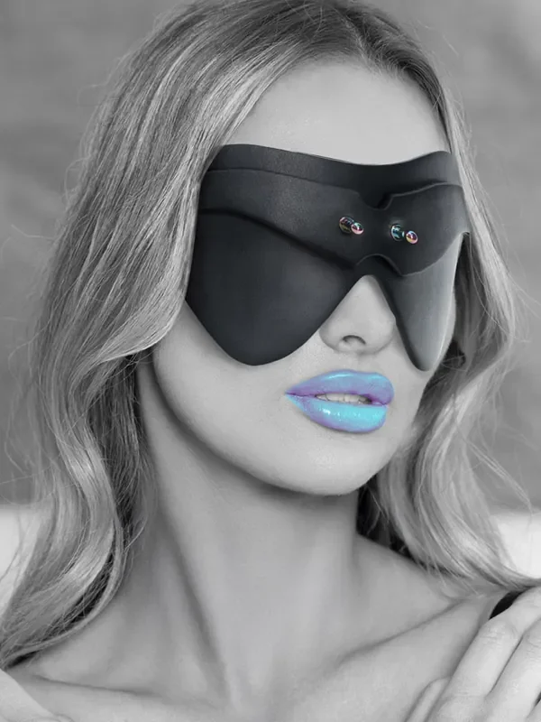 Ouch! Venice Collection Augenmaske, schwarz