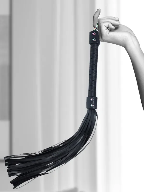 Ouch! Venice Collection Peitsche, schwarz