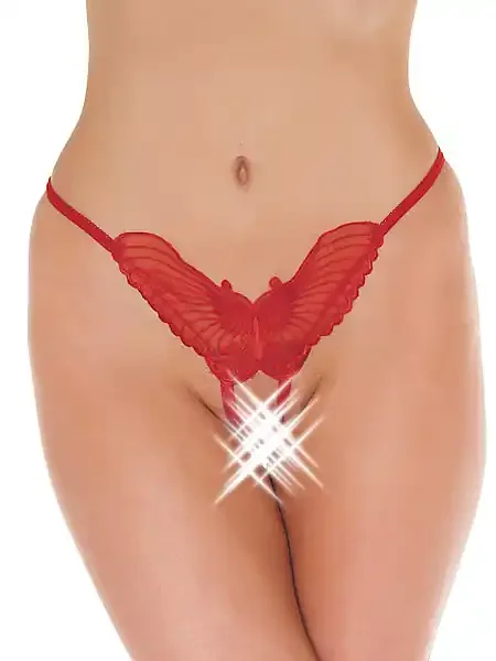 Ouvert-Tanga Schmetterling, rot