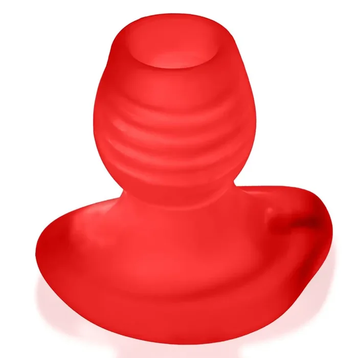 Oxballs – Glowhole-2 Hollow Buttplug with Led Insert Red Morph Large